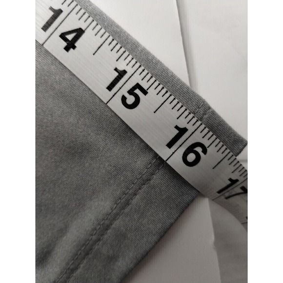 Fullbeauty SPORT Active Top Long Sleeve Gray Black Trim Plus Size 22/24 - Picture 10 of 10